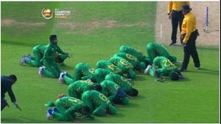Pakistan Team Winning Moments - Pakistan Vs India Champions trophy 2017