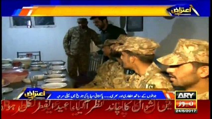 Our soldiers are satisfied of their food supply