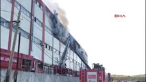 Arnavutköy'de Fabrika Yangını 1
