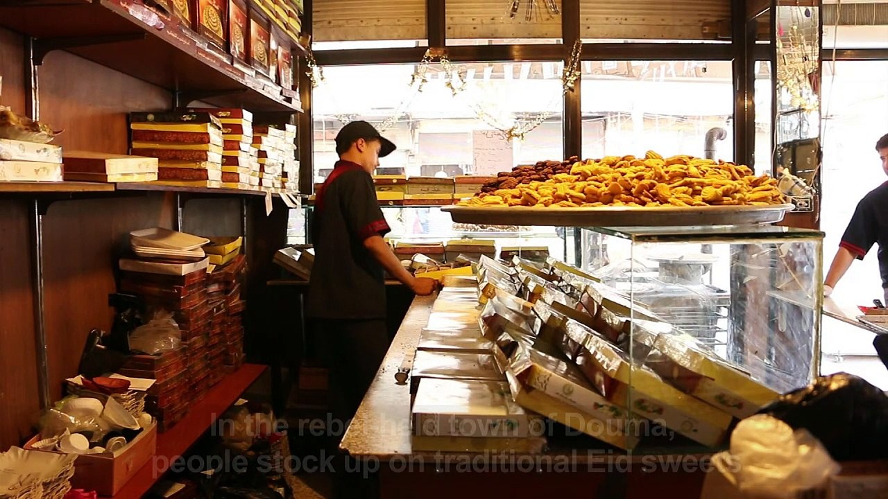 Syria's Muslims prepare for Eid