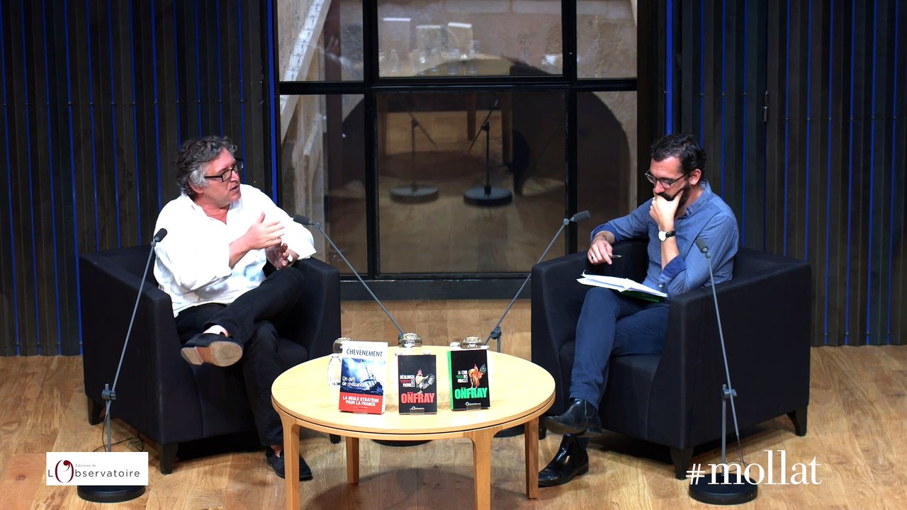 Rencontre exceptionnelle avec Jean-Pierre Chevènement et Michel Onfray