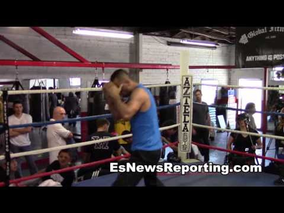 Selcuk Aydin vs Viktor Postol aydin working out - esnews