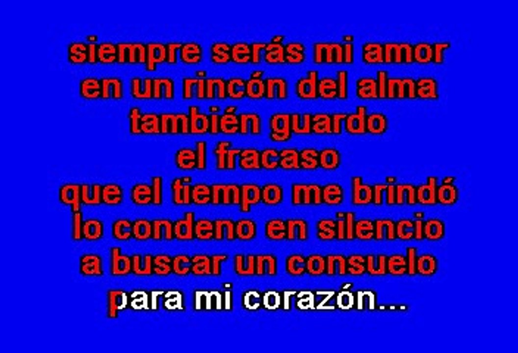 Alberto Cortes - En Un Rincon Del Alma (Karaoke)