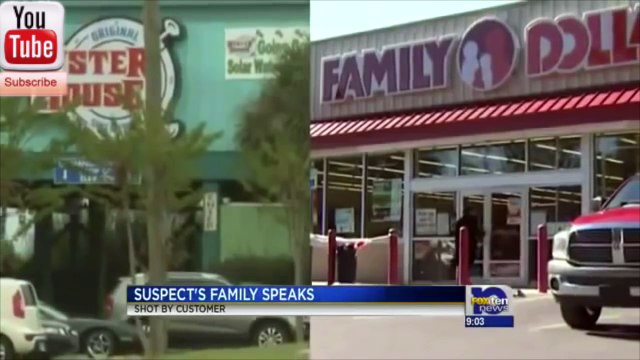 Armed Robber Shot by Customer - Robber's Family Outraged