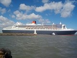 arrivée du Queen Mary 2 à Saint-Nazaire partie 3