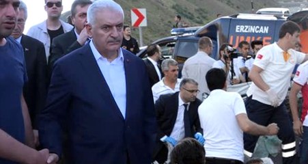Başbakan Yıldırım'ın Yol Güzergahında Feci Kaza: 5 Kişi Yaşamını Yitirdi