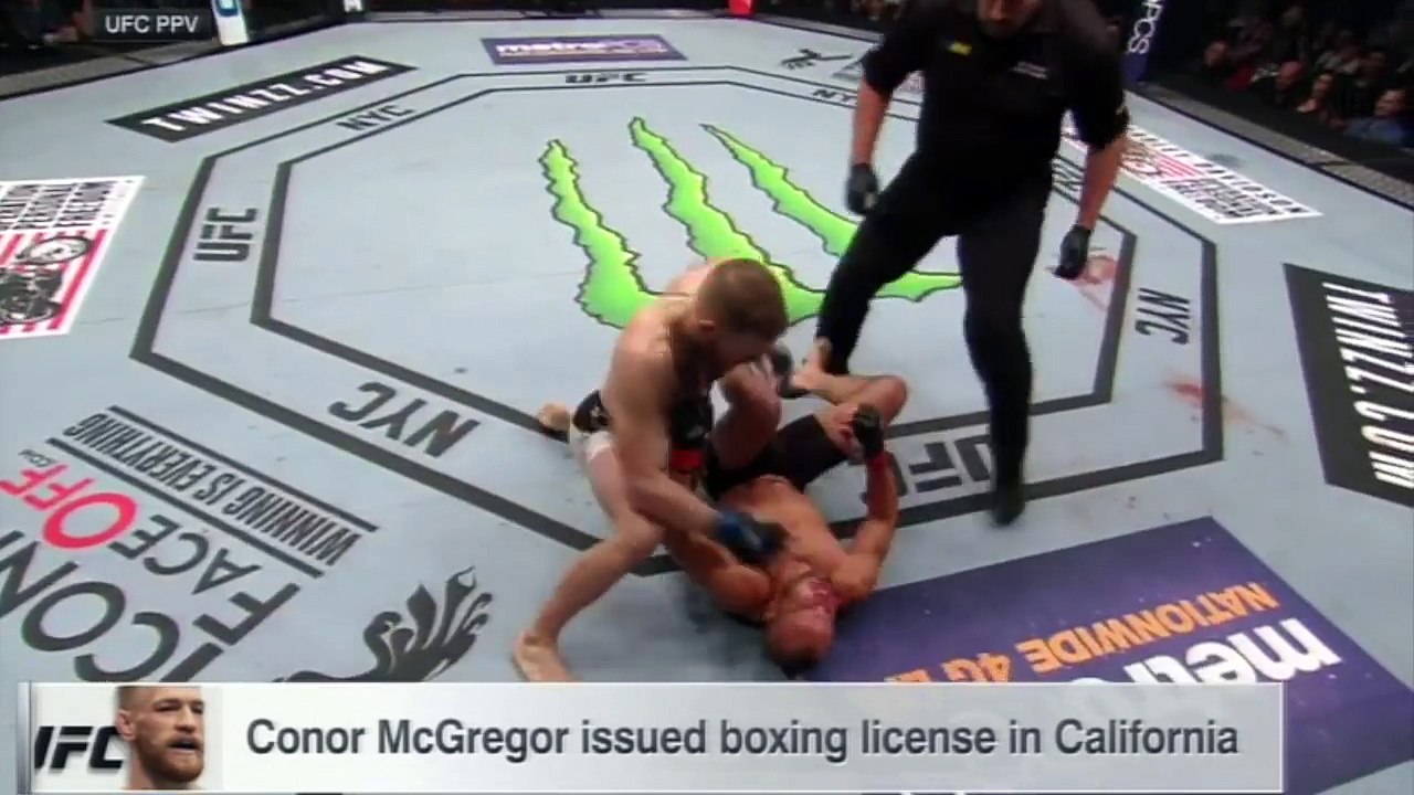 Conor McGregor Boxing License Granted
