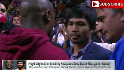 Floyd Mayweather vs Manny Pacquiao Fight Set
