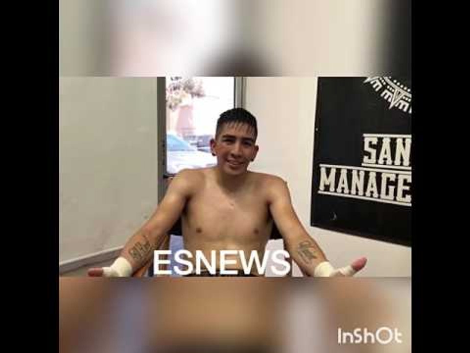 Leo Santa Cruz On Mikey Garcia vs Adrien Broner - esnews boxing