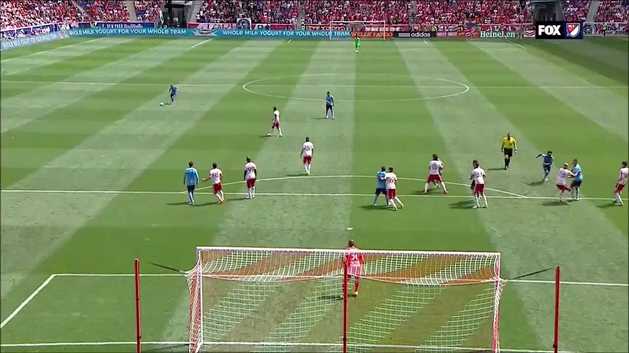 0-2 David Villa Goal United States  MLS  Regular Season - 24.06.2017 New York Red Bulls 0-2 New York City FC