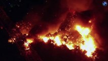 Drone Footage Of Fire In The Philippines