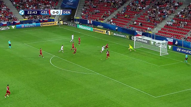 [ FULL REPLAY ] - Lucas Andersen Goal Czech Republic U21 0-1 Denmark U21 24.6.2017 EURO U21
