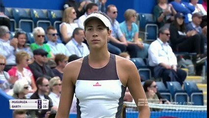 Barty vence Muguruza de virada e vai à final do WTA Birmingham