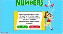 Aprender números educativo juego para poco Niños