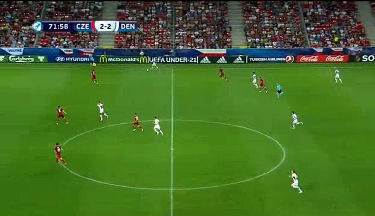 2-3  Tomáš Chorý Goal HD - Czech Republic U21 vs Goal HD - Czech Republic U21 vs Denmark U21 24.06.2017 - Euro U21 HD