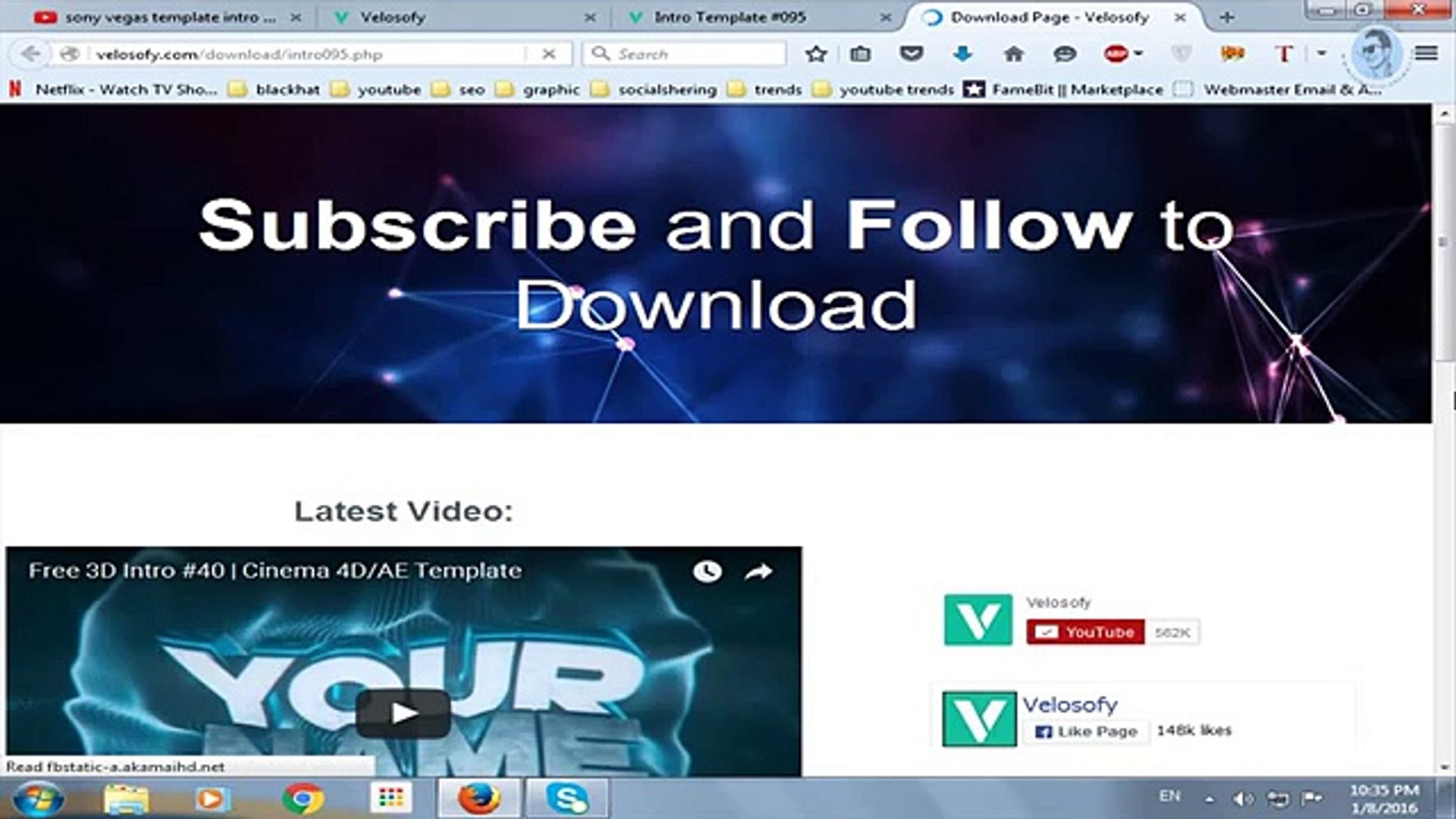 ⁣How To Make an Intro for YouTube and Dailymotion