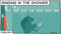 Monica Toy cartoon - Singing in the shower - Monica Toy season 4