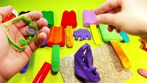 Bebé Niños colores crema muñeca en familia dedo hielo Aprender cerdo jugar con Doh peppa portugu