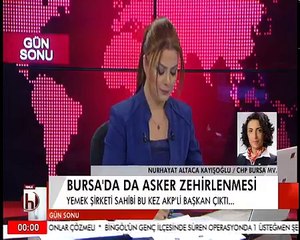 BURSA'DA ASKERLER YEMEKTEN ZEHİRLENDİ