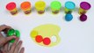 Colores creativa Bricolaje para divertido Niños Aprender pintar paleta jugar arco iris con Doh rainbowlear