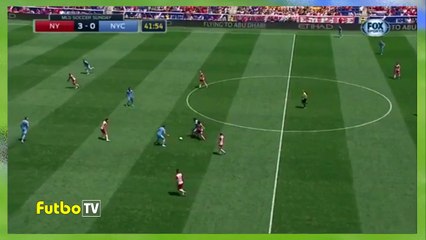 Pirlo'nun takım arkadaşından muhteşem gol. (New York RB - NY City, Thomas McNamara 24.07.2016)