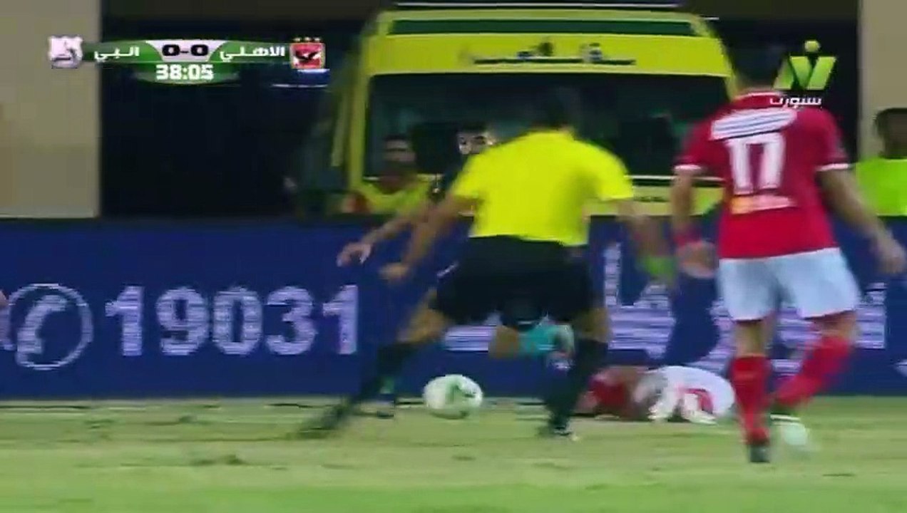 ملخص واهداف مباراة الاهلى وانبى 2-2 الدورى المصرى 25-6-2017 مباراة مجنونة