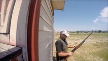 Skeet Shooting With Remington 870 12 Gauge Pump Shotgun