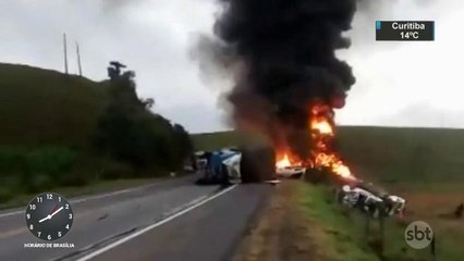 Justiça solta dono de carreta que provocou acidente no Espírito Santo