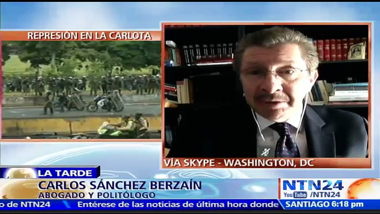 “Gobierno de Maduro sabe que va contra el tiempo y que le quedan muy pocos días”: Carlos Sánchez Berzaín, director del I