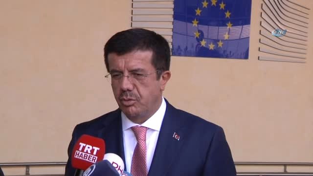 Ekonomi Bakanı Nihat Zeybekci, Brüksel'de- Belçika'nın, Türkiye'nin Avrupa Birliği ile Gümrük...