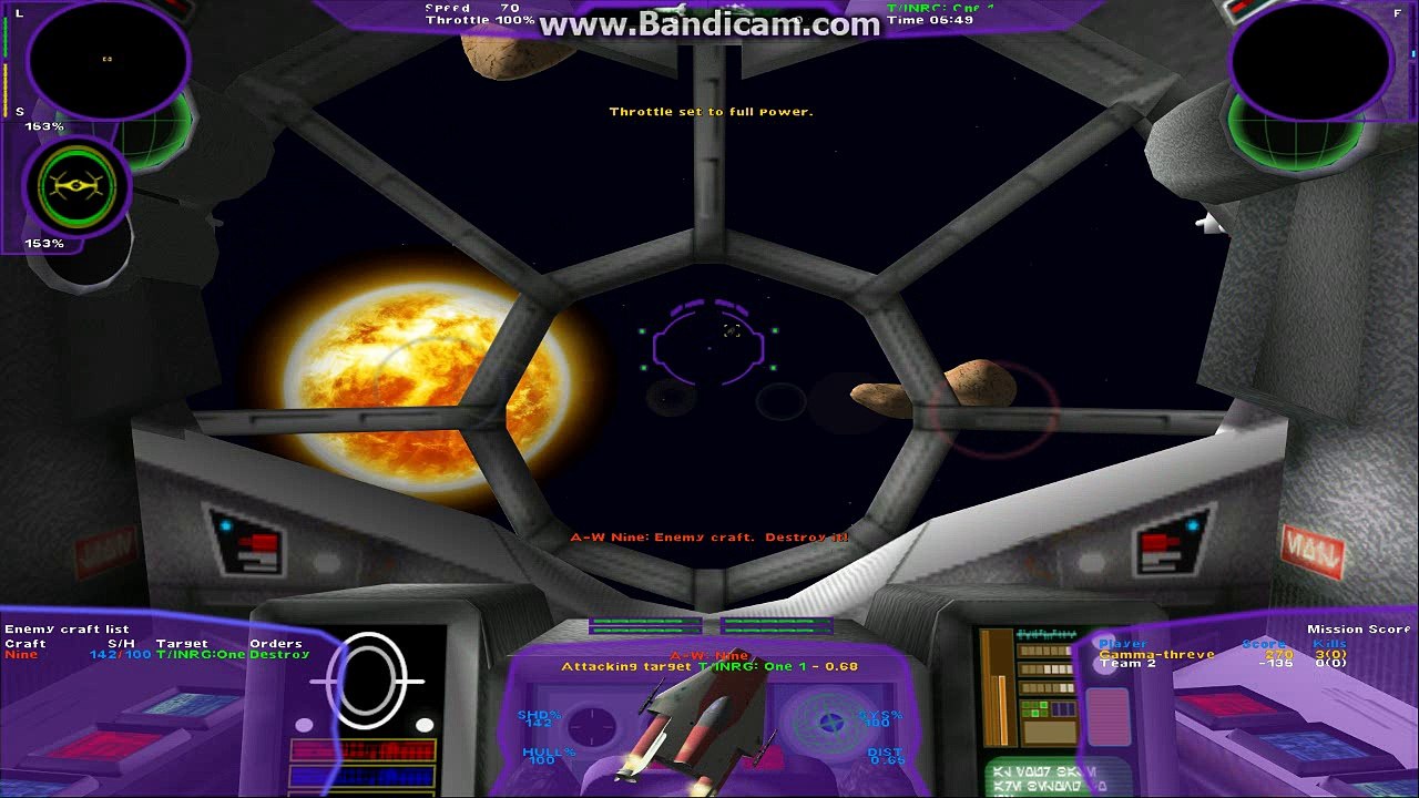 Skirmish: TIE RGI vs. 4x A-Wings (Star Wars: X-Wing Alliance)