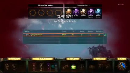 Origins Remastered {Zombies Chronicles} Round 50 Attempt