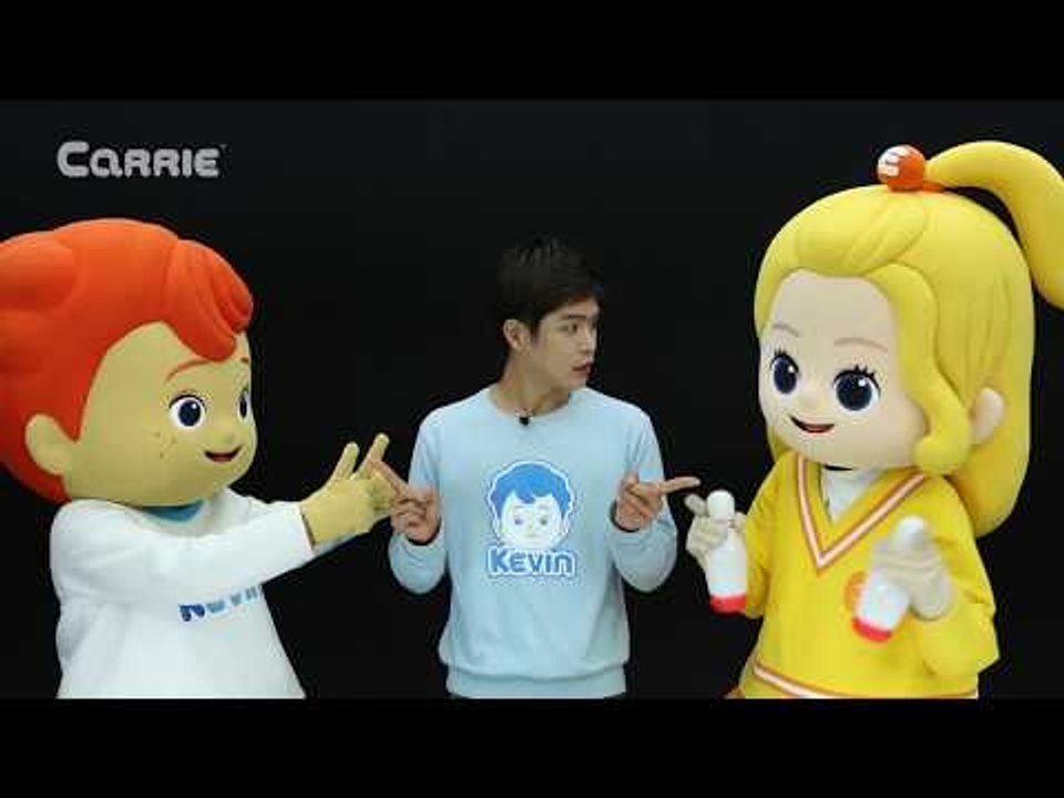 캐빈과 꼬마친구들의 숨겨진 볼링실력! 컬링스톤으로 즐기는 신나는 볼링게임 l 캐리앤 플레이