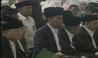 Presiden Jokowi Salat Idul Fitri Di Masjid Istiqlal