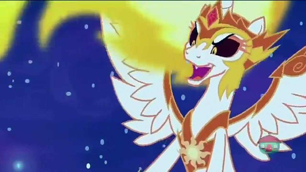 My Little Pony FiM Season 7 Episode 10 A Royal Problem The Fight with Nightmare Moon and Day Breaker