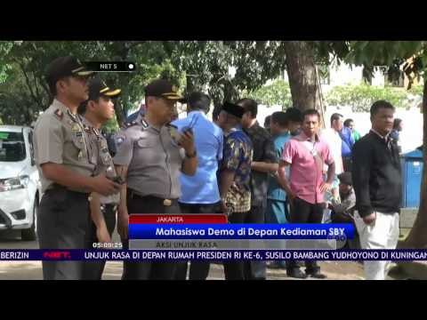Tak Berizin, Polisi Bubarkan Aksi Demo di Kediaman SBY - NET5