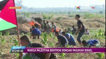 Palestina Bersitegang dengan Tentara Israel di jalur Gaza