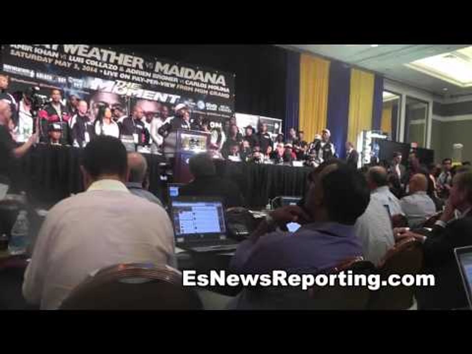 floyd mayweather vs marcos maidana floyd talks fight and rematch EsNews Boxing