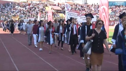 Çomü'de 8 Bin Öğrenci Mezun Oldu