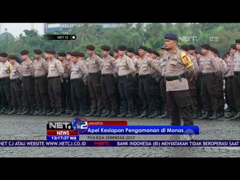 Apel Kesiapan Pengamanan Pilkada DKI Jakarta - NET12