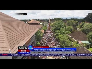 Upacara Pelebon Nelly Sukawati di Ubud Bali - NET24