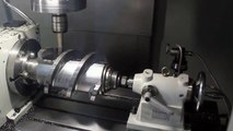 Milling of power auger on a 4-axis CNC