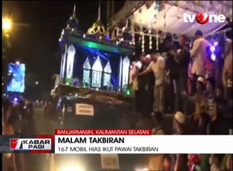Malam Takbiran Pawai Kendaraan Hias