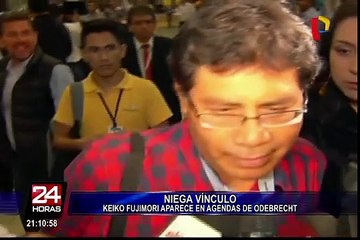 Keiko Fujimori niega conocer y haber recibido dinero de Marcelo Odebrecht