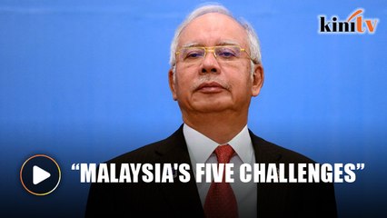 Najib outlines five challenges to overcome