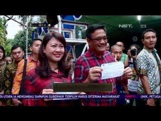 Djarot Nyoblos di TPS 8 Kuningan Timur Jakarta Selatan - NET12