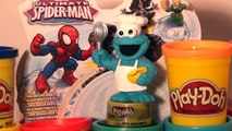 Surprise Eggs Play-Doh Spiderman Fighter Pods Series 1 Hasbro 4 pack & 2 pack Spinfire lau