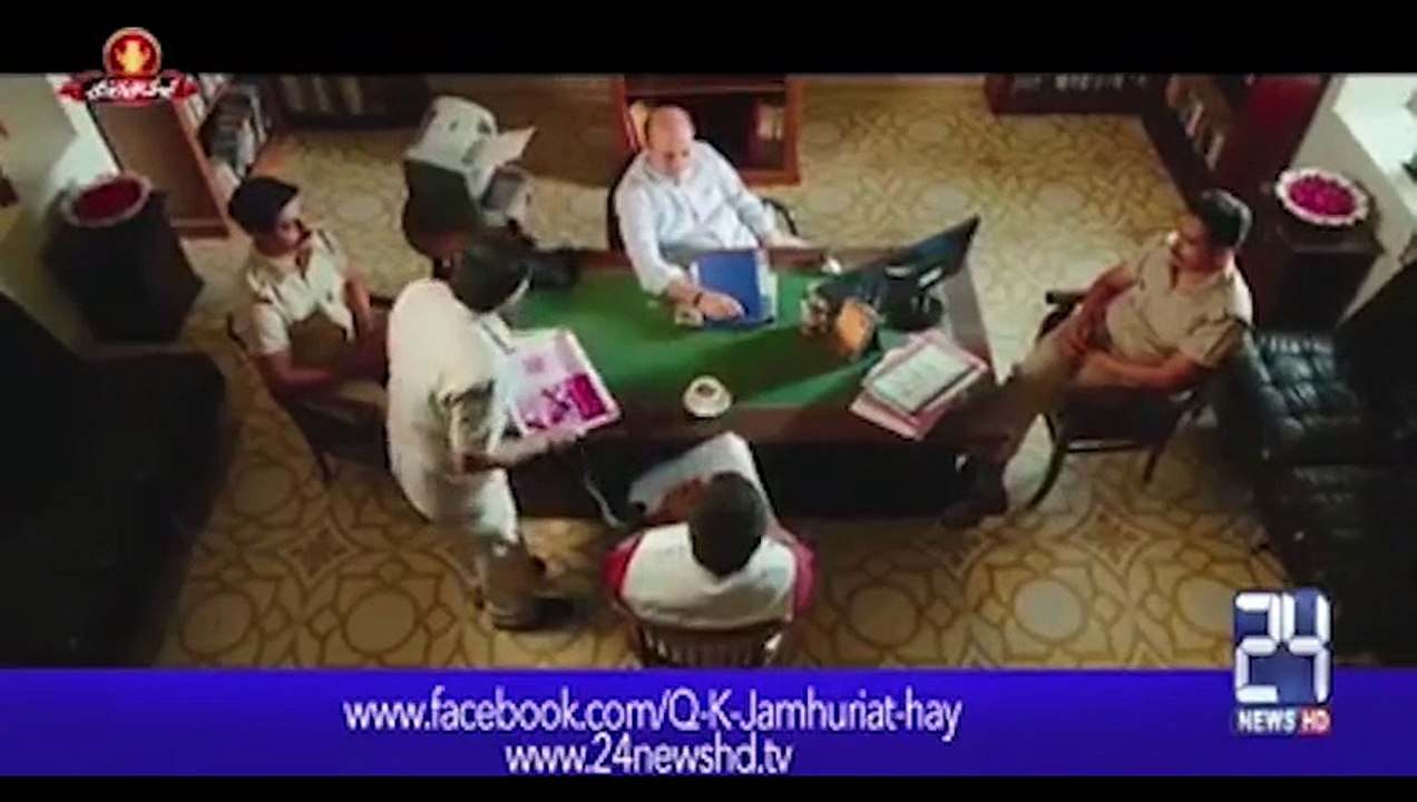 Hussain Nawaz Ki JIT Ko Dhamki...Funny Video By Channel 24