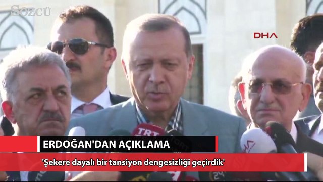 Cumhurbaşkanı Erdoğan'dan açıklama
