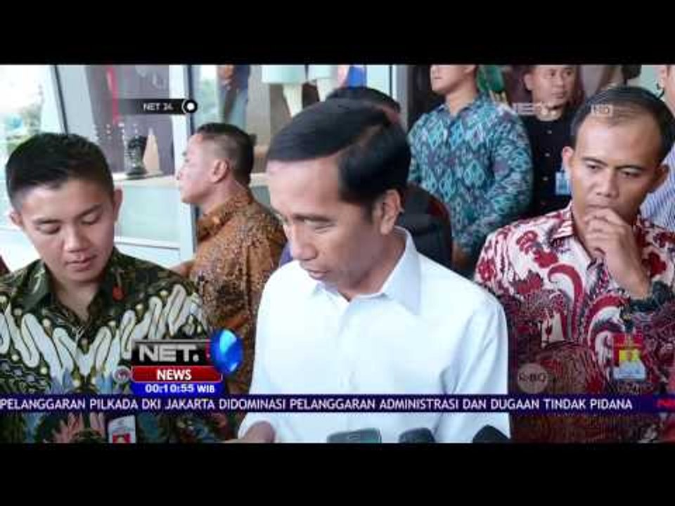 Presiden Jokowi Ditemani Putrinya Belanja Buku di Senayan City - NET24
